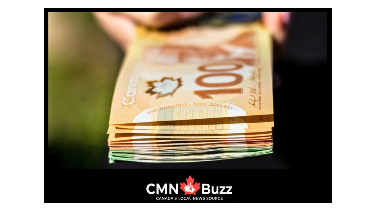 Stack of Canadian hundred dollar bills representing the financial crisis and cost of living in Canada.